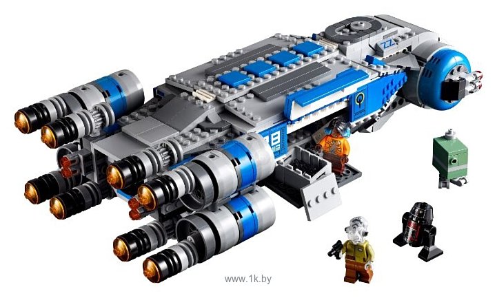 Фотографии LEGO Star Wars 75293 Транспортный корабль Сопротивления I-TS