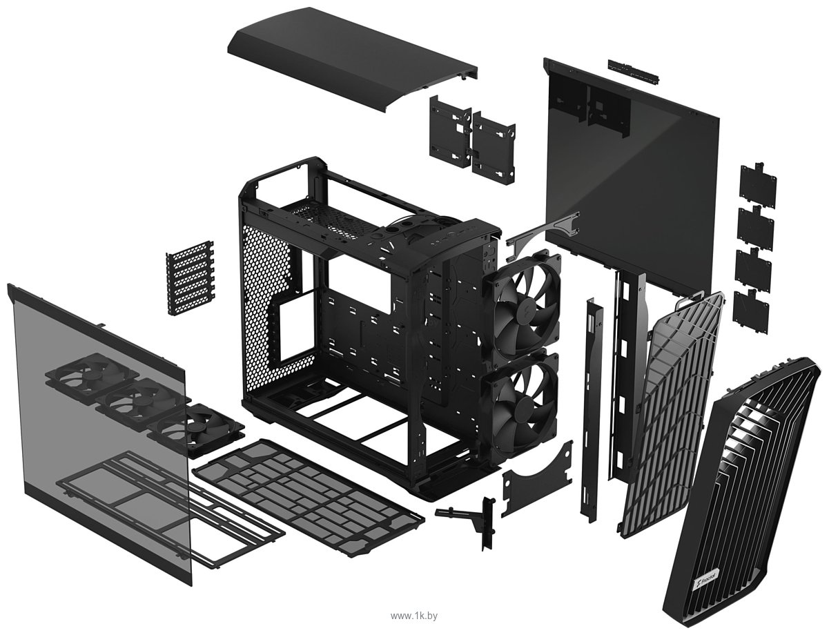 Фотографии Fractal Design Torrent Black TG Light Tint FD-C-TOR1A-01