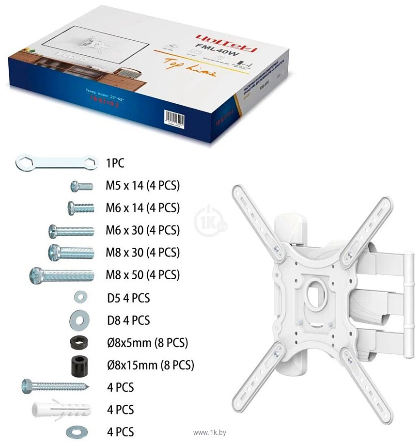 Фотографии UniTeki FML40W (белый)