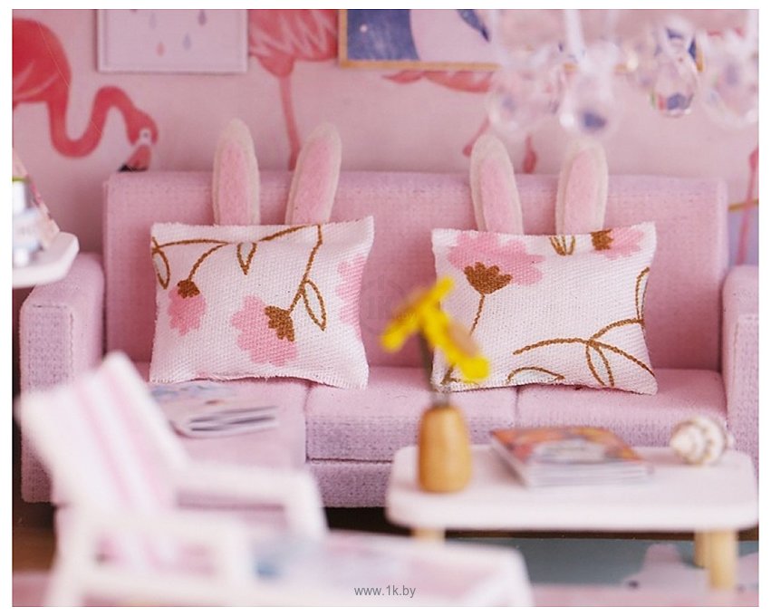 Фотографии Hobby Day MiniHouse Розовый фламинго M915