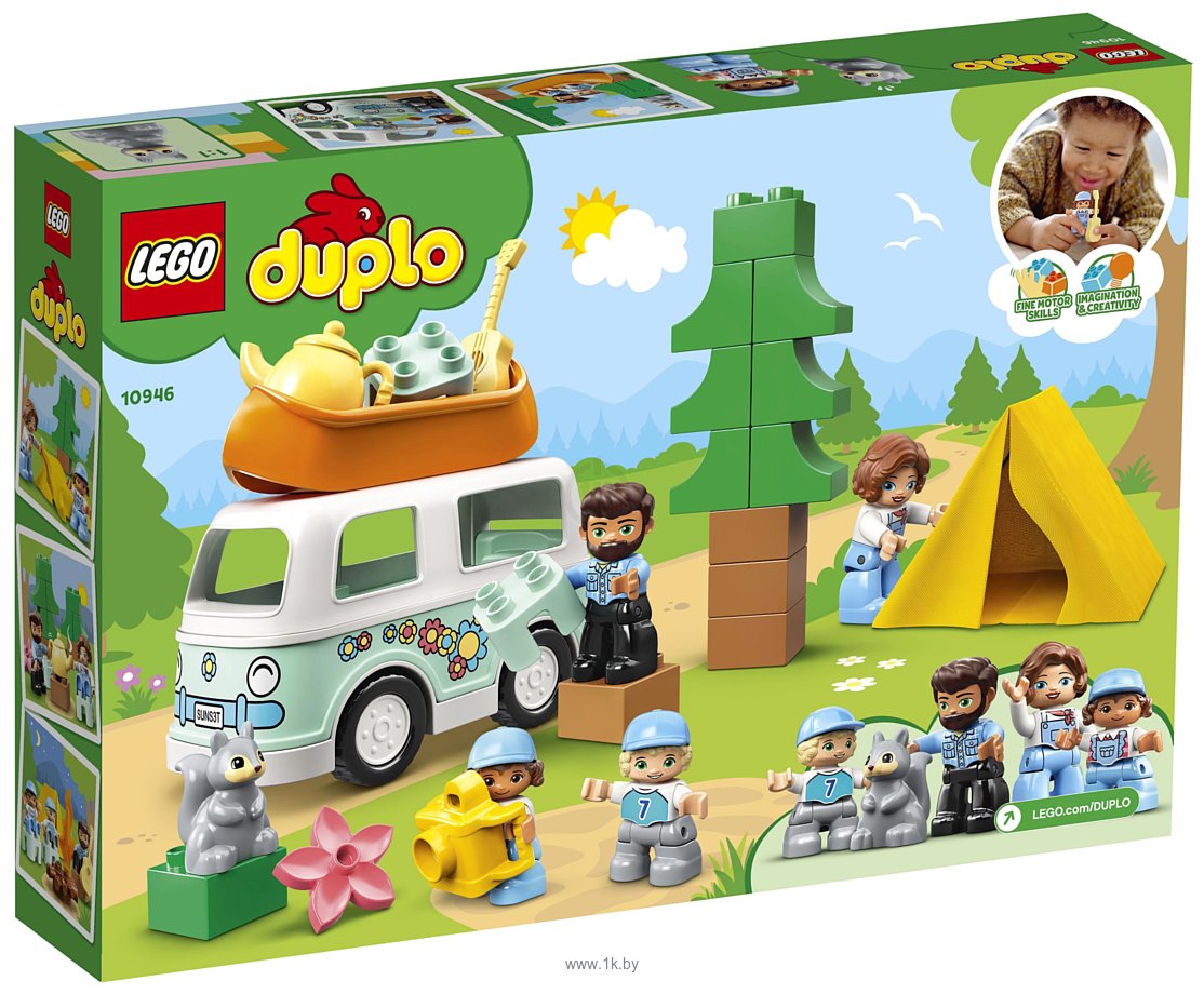 Фотографии LEGO Duplo 10946 Семейное приключение на микроавтобусе