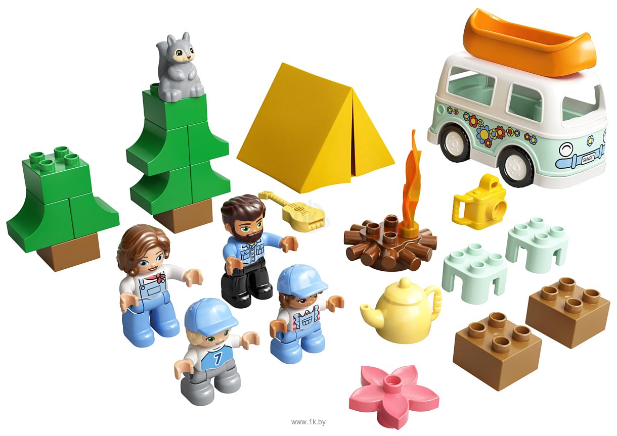 Фотографии LEGO Duplo 10946 Семейное приключение на микроавтобусе