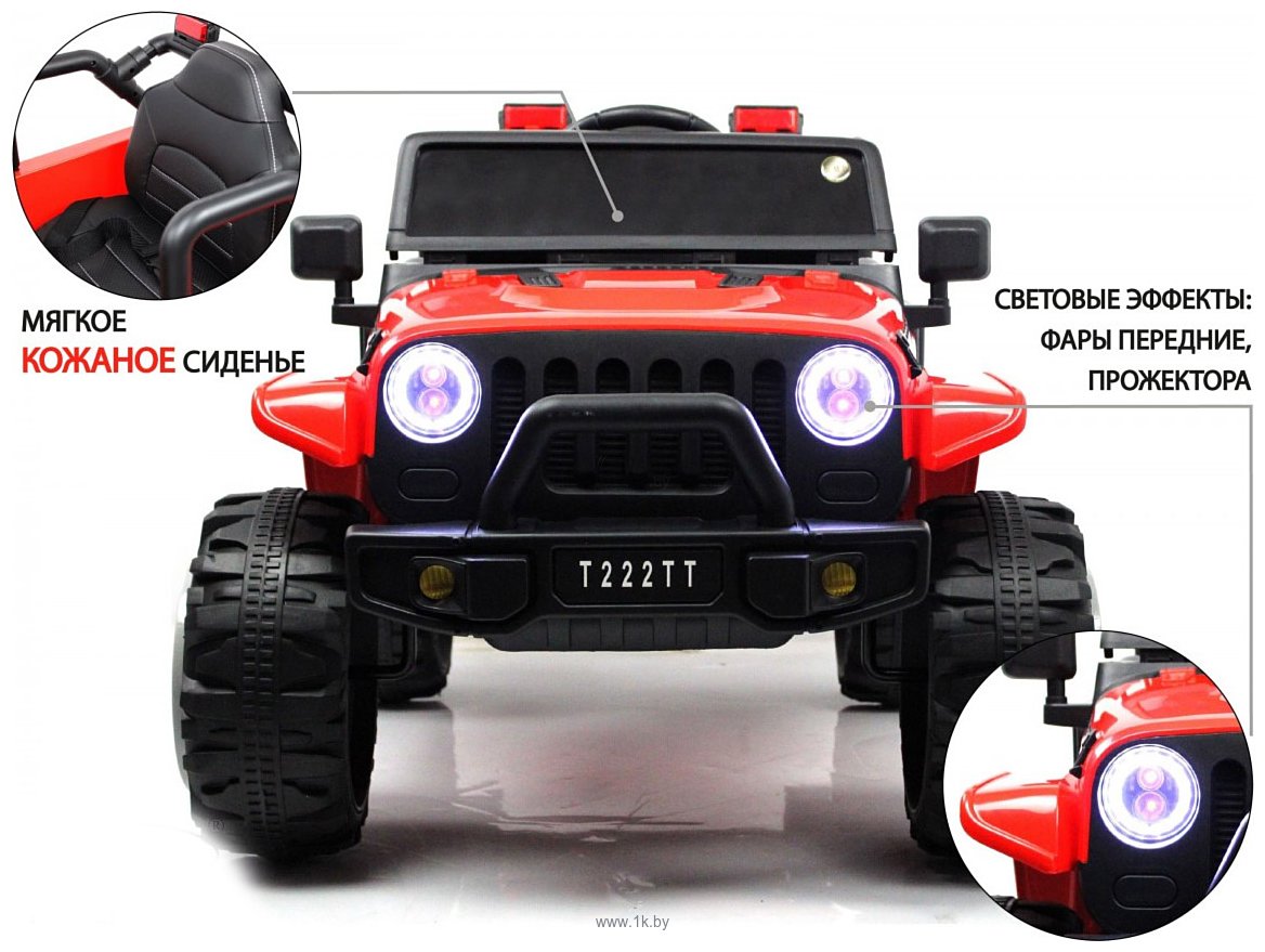 Фотографии RiverToys T222TT 4WD (красный)