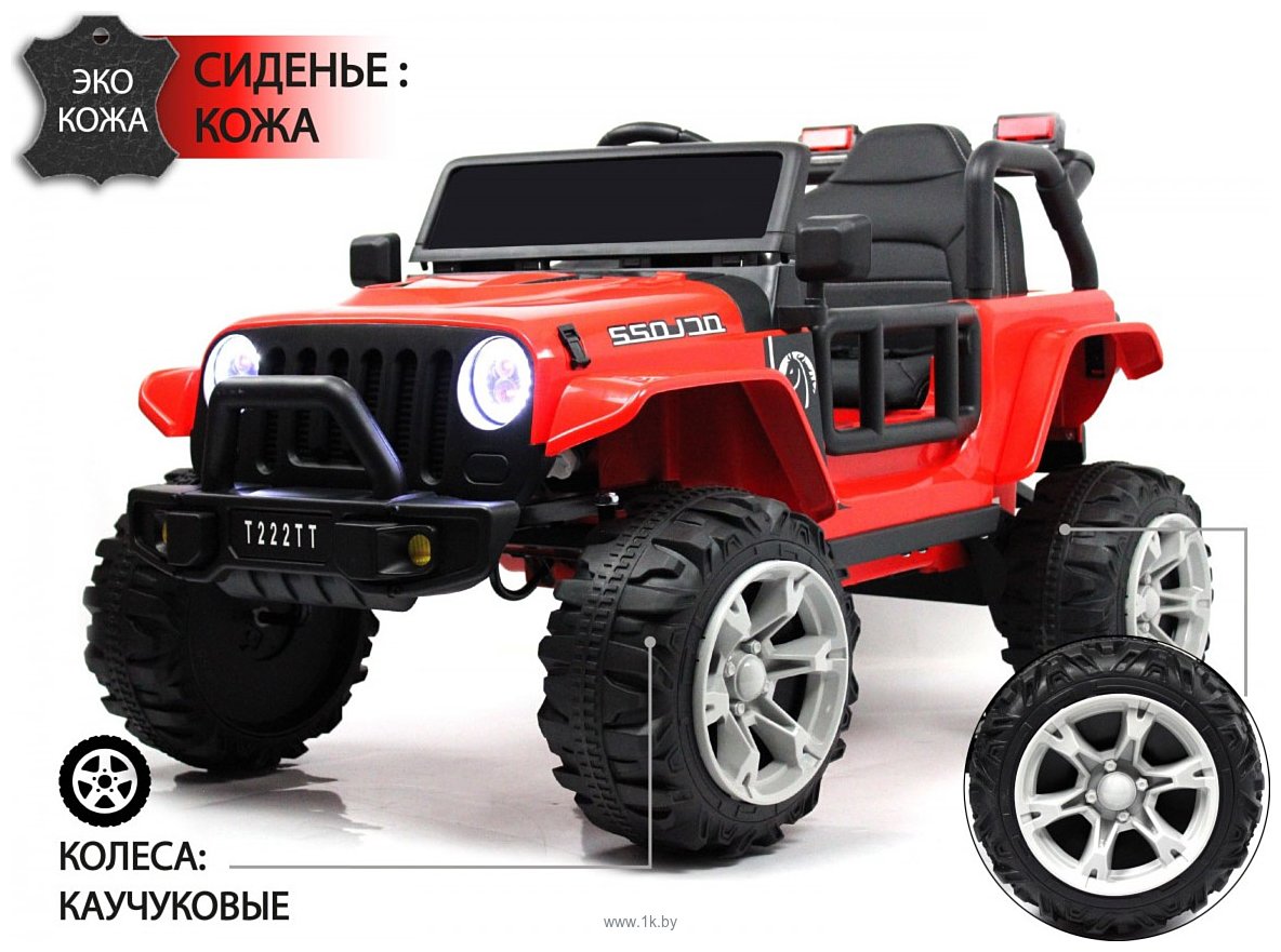 Фотографии RiverToys T222TT 4WD (красный)