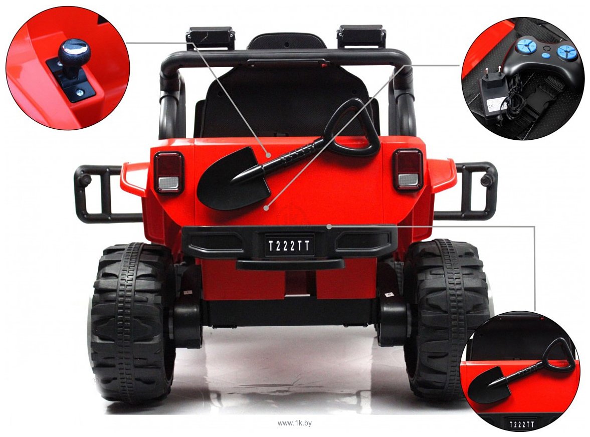 Фотографии RiverToys T222TT 4WD (красный)