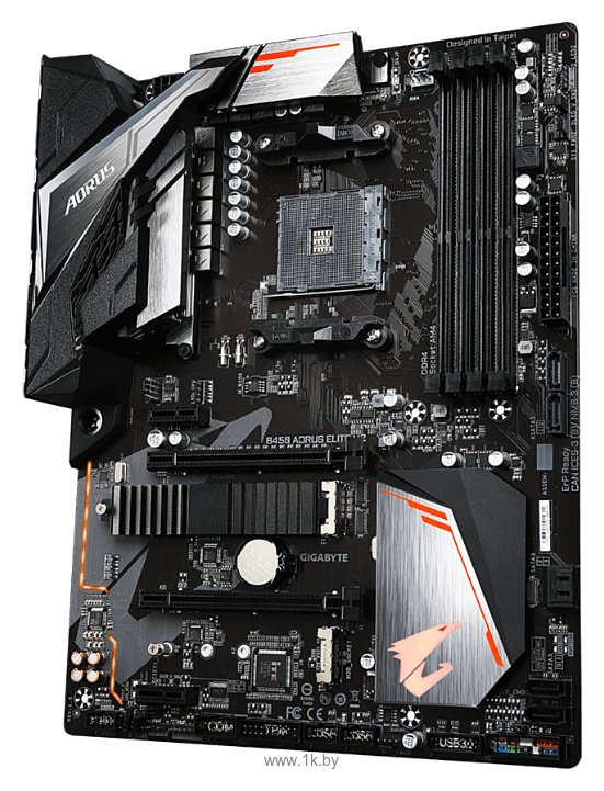 Фотографии GigaByte B450 Aorus Elite V2 (rev. 1.x)