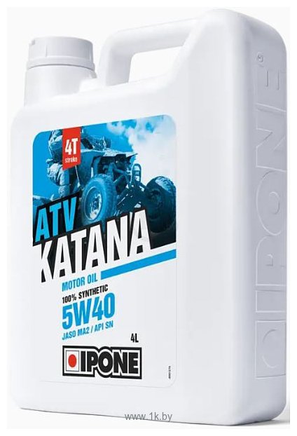 Фотографии Ipone Katana ATV 5W-40 Jaso MA2 API SN 4л