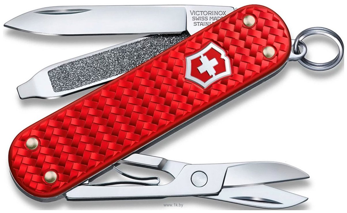Фотографии Victorinox Classic Precious Alox 0.6221.401G (красный)