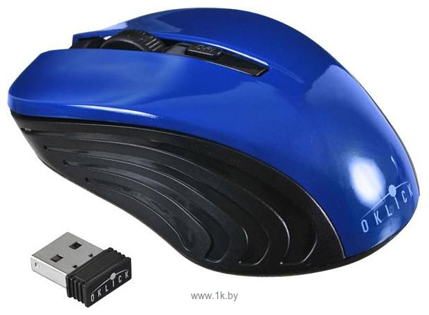 Фотографии Oklick 545MW black/Blue USB