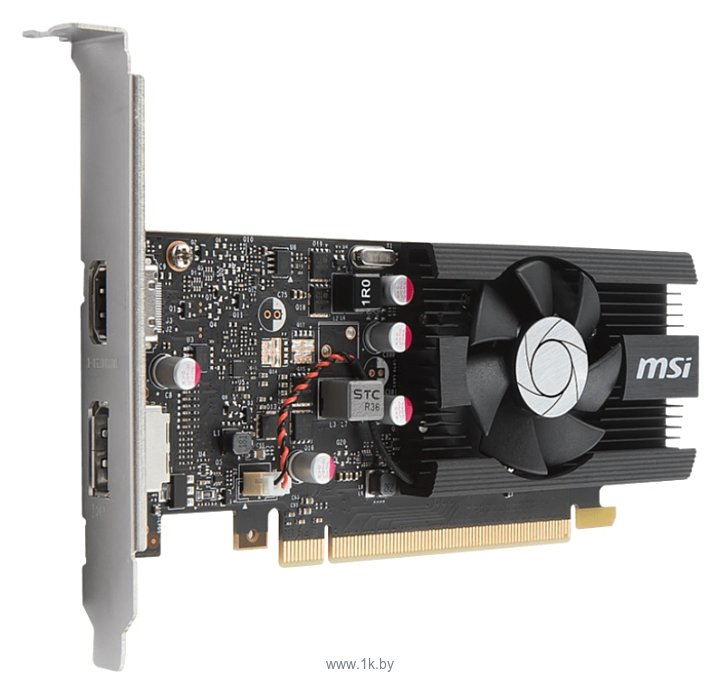 Фотографии MSI GeForce GT 1030 1265Mhz PCI-E 3.0 2048Mb 6008Mhz 64 bit HDMI HDCP LP OC