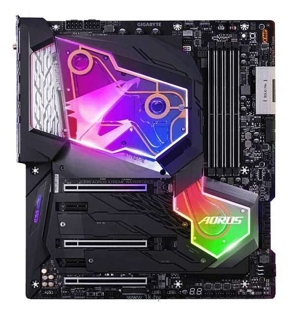 Фотографии GIGABYTE Z390 AORUS XTREME WATERFORCE (rev. 1.0)