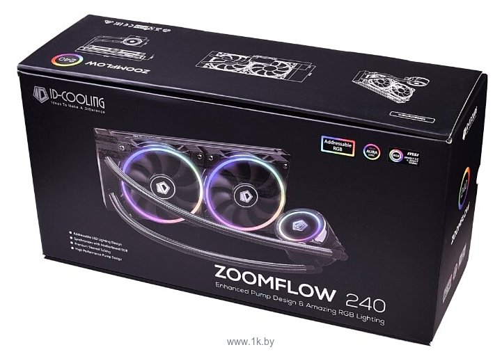 Фотографии ID-COOLING ZOOMFLOW 240