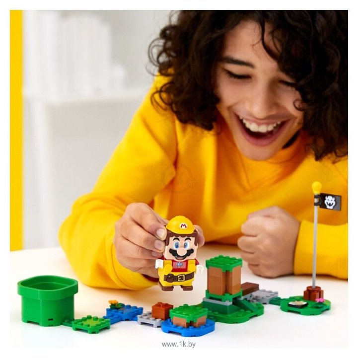 Фотографии LEGO Super Mario 71373 Набор усилений Марио-строитель