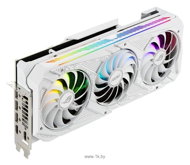 Фотографии ASUS ROG Strix GeForce RTX 3080 OC White Edition (ROG-STRIX-RTX3080-O10G-WHITE)