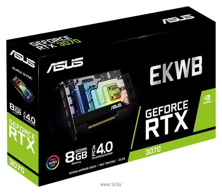 Фотографии ASUS EKWB GeForce RTX 3070 8GB