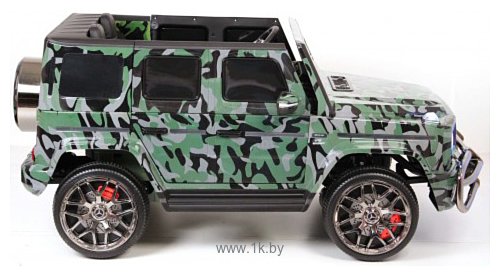 Фотографии RiverToys Mercedes-AMG G63 4WD S307 (камуфляж)