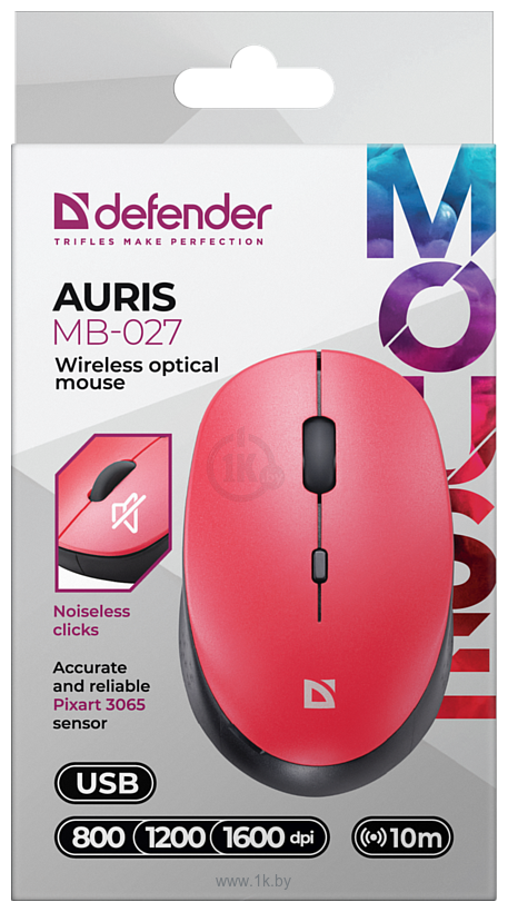 Фотографии Defender Auris MB-027 red