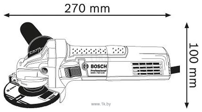 Фотографии Bosch GWS 750-125 (06013940R3)