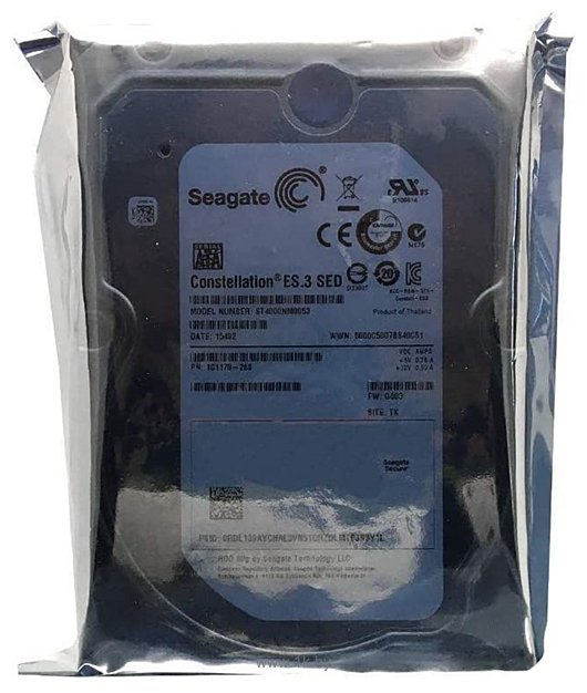 Фотографии Seagate Constellation ES.3 4TB ST4000NM0053