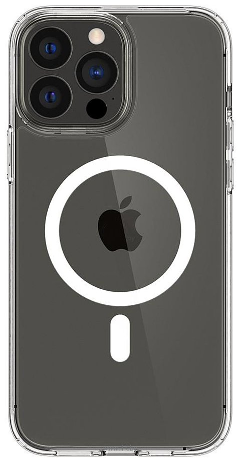 Фотографии Spigen Ultra Hybrid Mag (MagFit) для iPhone 13 Pro ACS03267 (белый)