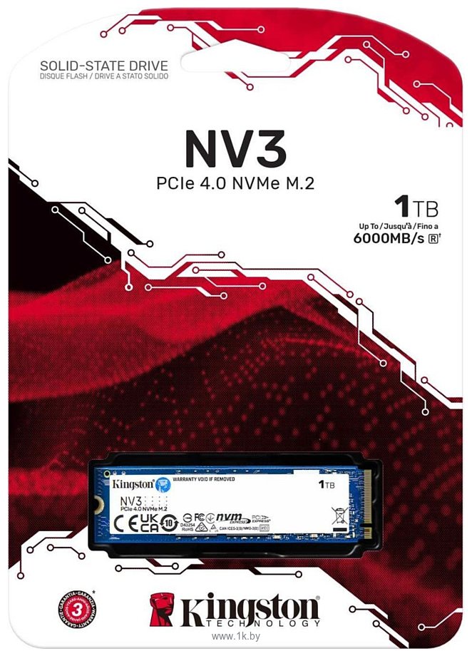 Фотографии Kingston NV3 1TB SNV3S/1000G