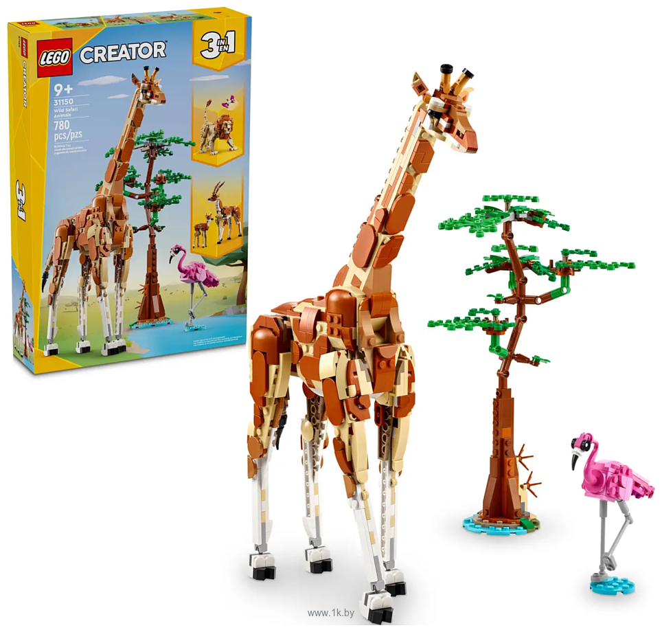 Фотографии LEGO Creator 31150 Дикие животные сафари