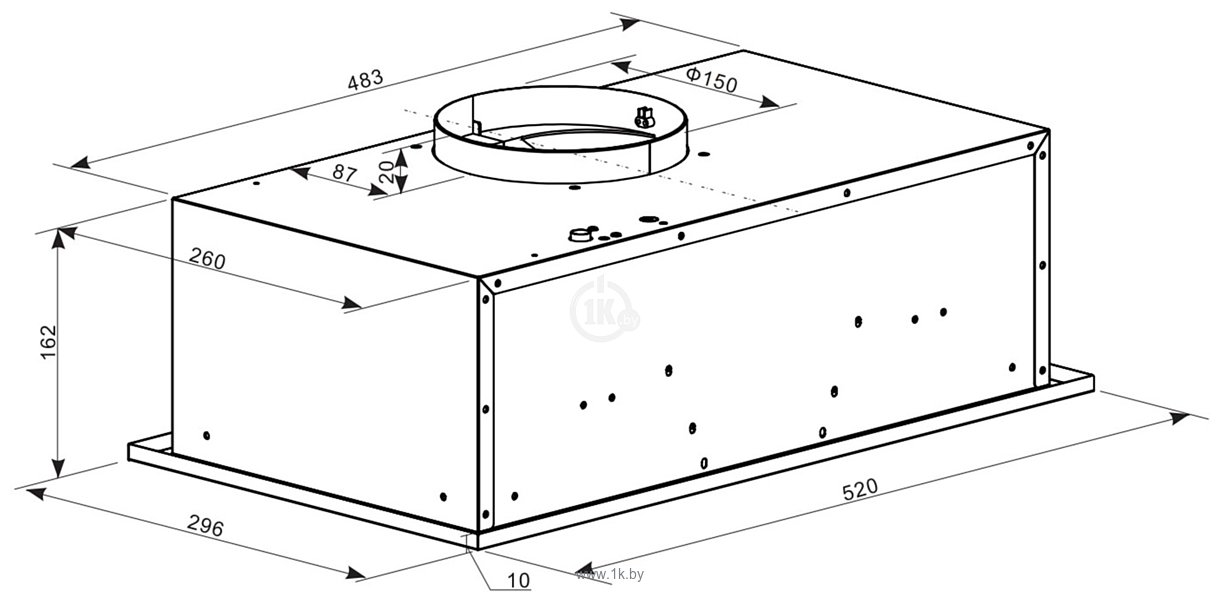 Фотографии Weissgauff BOX 600 PB BL