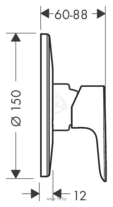 Фотографии Hansgrohe Talis E 71766000 + 13620180