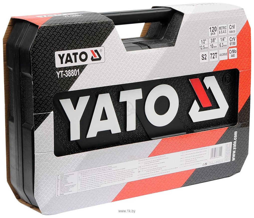 Фотографии Yato YT-38801 120 предметов