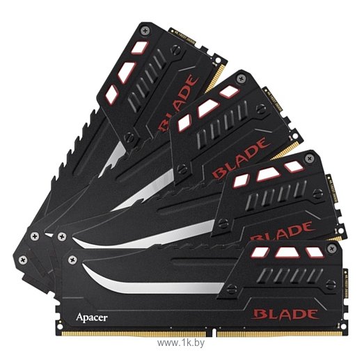 Фотографии Apacer BLADE DDR4 2800 DIMM 64Gb Kit (16GBx4)