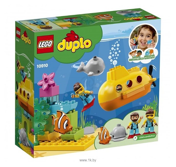 Фотографии LEGO Duplo 10910 Путешествие субмарины Источник: