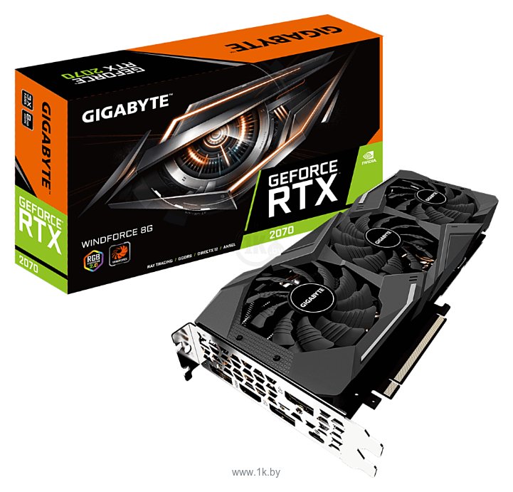 Фотографии GIGABYTE GeForce RTX 2070 WINDFORCE (GV-N2070WF3-8GC) rev. 2.0
