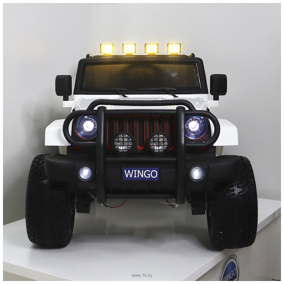 Фотографии Wingo Jeep Wrangler 4x4 Power Lux (белый)