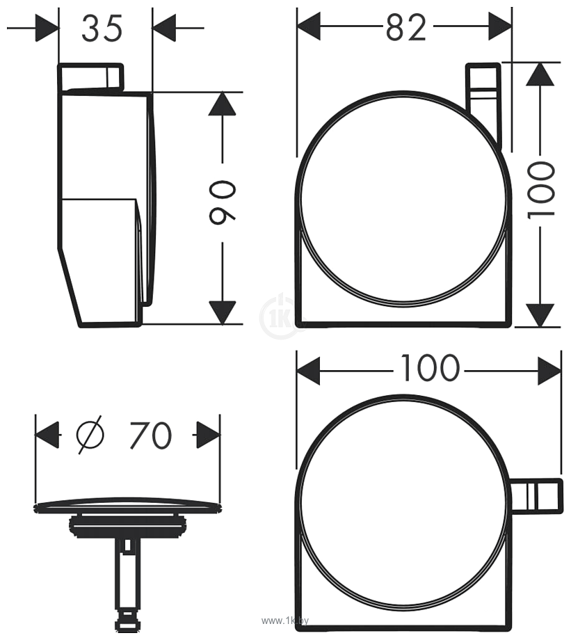 Фотографии Hansgrohe Exafill S 58117140