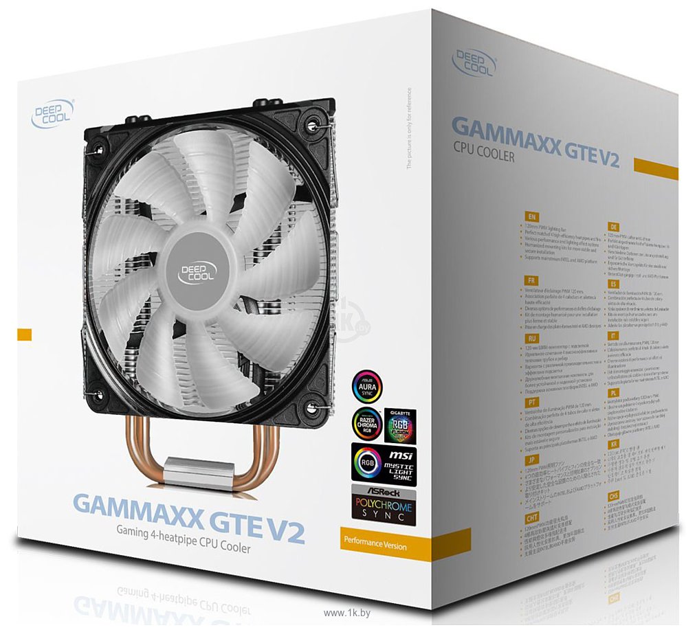 Фотографии DeepCool GAMMAXX GTE v2 DP-MCH4-GMX-GTEV2