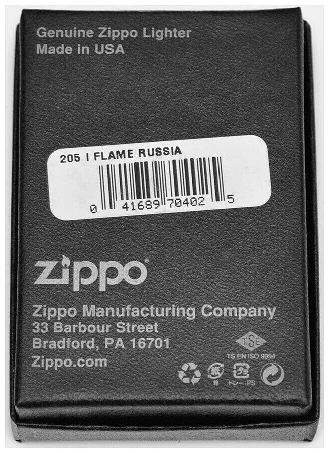 Фотографии Zippo 205 Flame Russia