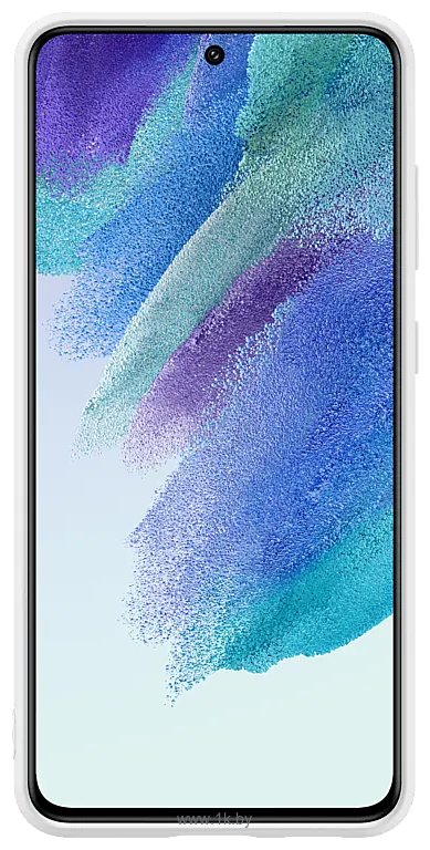 Фотографии Samsung Silicone Cover S21 FE (белый)