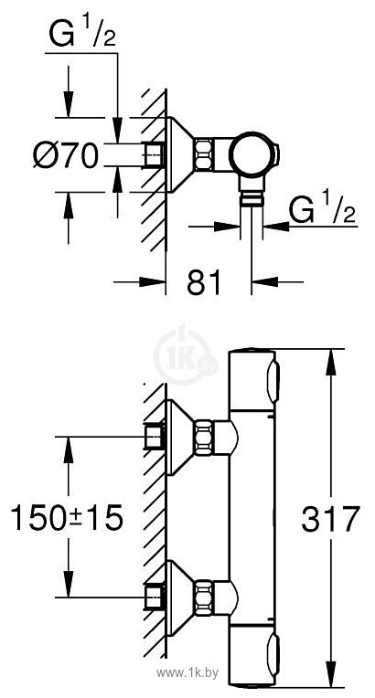 Фотографии Grohe Precision Flow 34798000