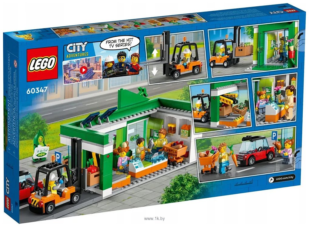 Фотографии LEGO City 60347 Продуктовый магазин