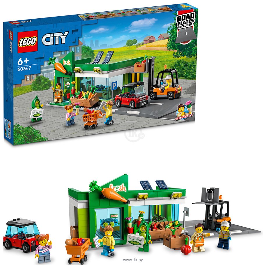 Фотографии LEGO City 60347 Продуктовый магазин