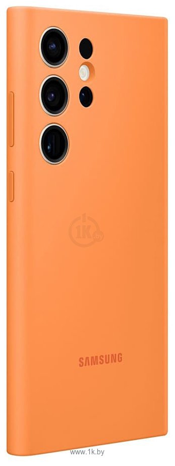 Фотографии Samsung Silicone Case S23 Ultra (оранжевый)