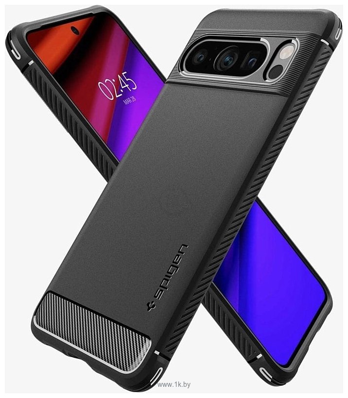 Фотографии Spigen Rugged Armor для Google Pixel 8 ACS06277 (черный)