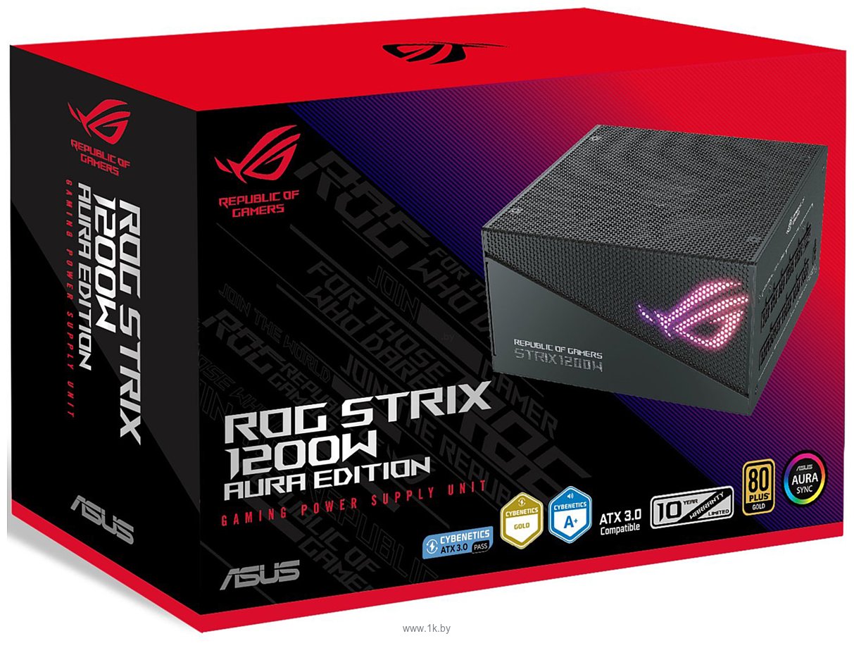 Фотографии ASUS ROG Strix 1200W Gold Aura Edition ROG-STRIX-1200G-AURA-GAMING