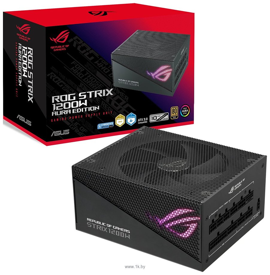 Фотографии ASUS ROG Strix 1200W Gold Aura Edition ROG-STRIX-1200G-AURA-GAMING