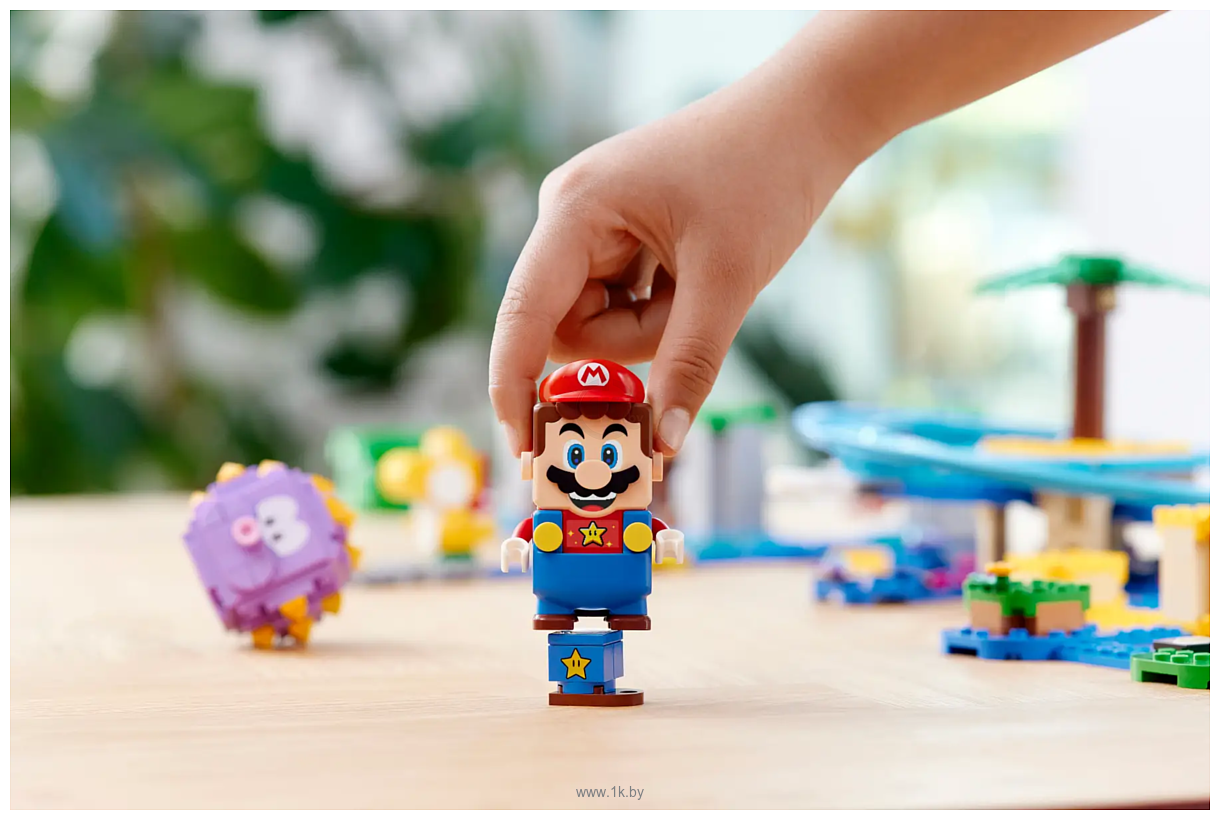 Фотографии LEGO Super Mario 71400 Дополнительный набор: Пляжное веселье огромного ежа