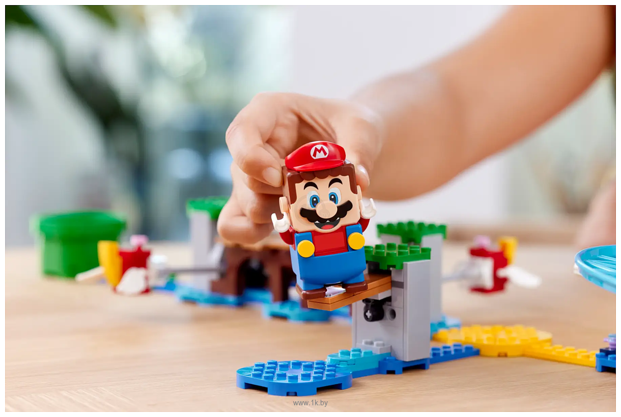 Фотографии LEGO Super Mario 71400 Дополнительный набор: Пляжное веселье огромного ежа