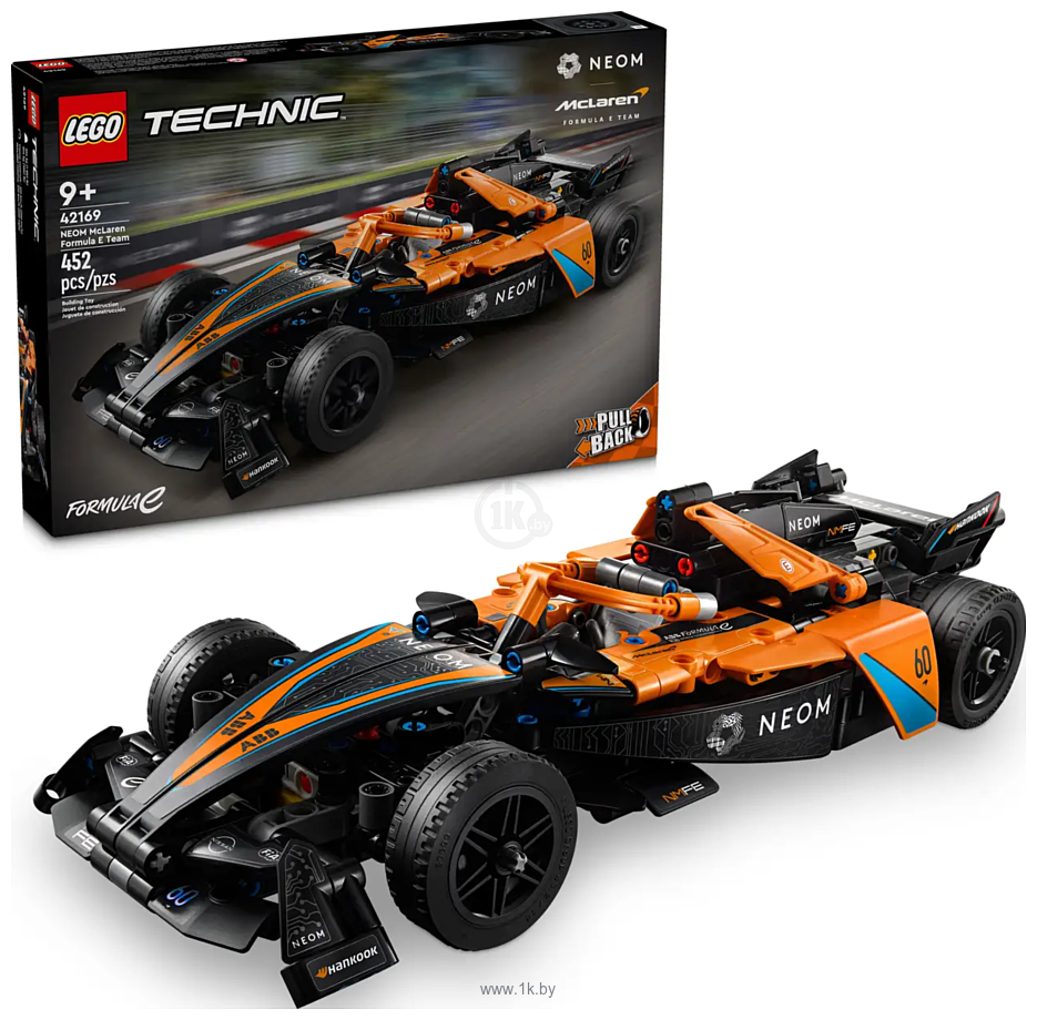 Фотографии LEGO Technic 42169 Гоночный автомобиль NEOM McLaren Formula E