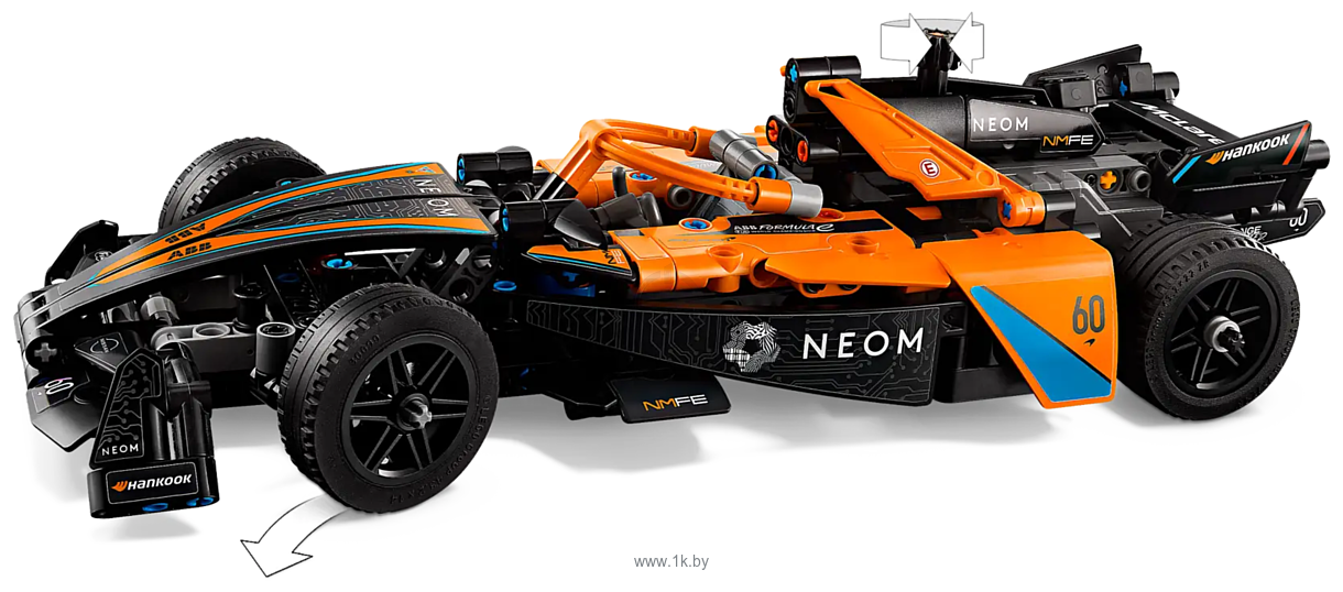 Фотографии LEGO Technic 42169 Гоночный автомобиль NEOM McLaren Formula E