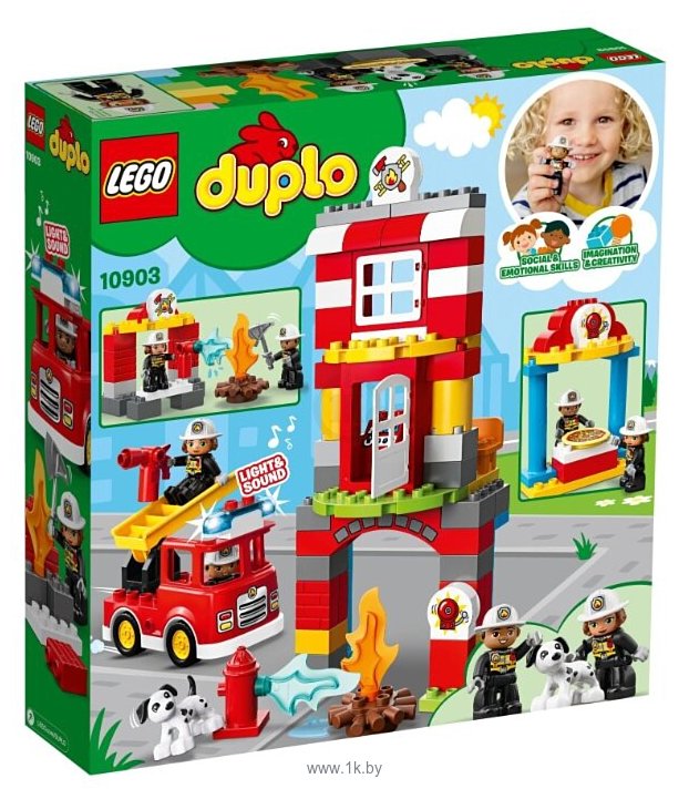 Фотографии LEGO Duplo 10903 Пожарное депо