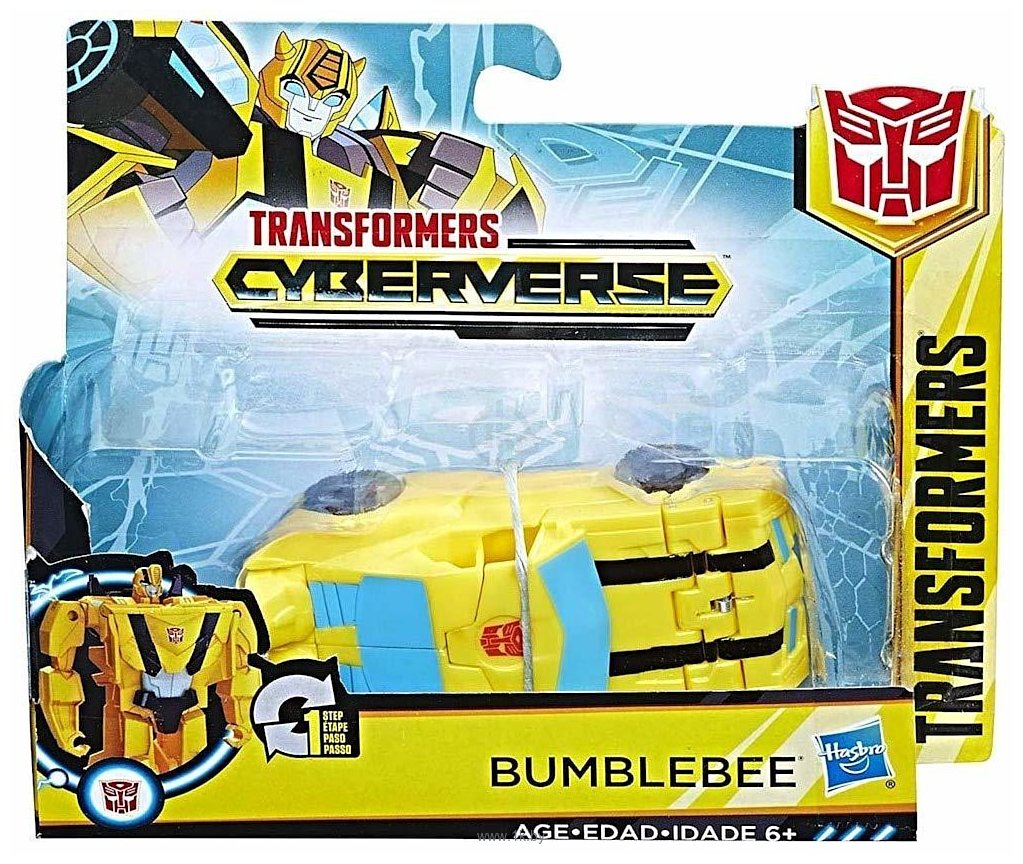 Фотографии Hasbro Transformers Cyberverse 1-Step Changer Bumblebee E3523